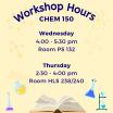 Chem150 Workshop flyer